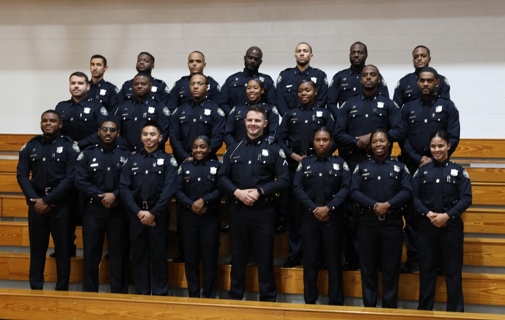 U.S. Army Reserve Soldier Recognized for Top Honors During Police Department Swearing-in Ceremony