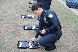 U.S. Army Reserve Soldier Recognized for Top Honors During Police Department Swearing-in Ceremony