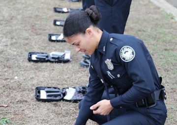U.S. Army Reserve Soldier Recognized for Top Honors During Police Department Swearing-in Ceremony