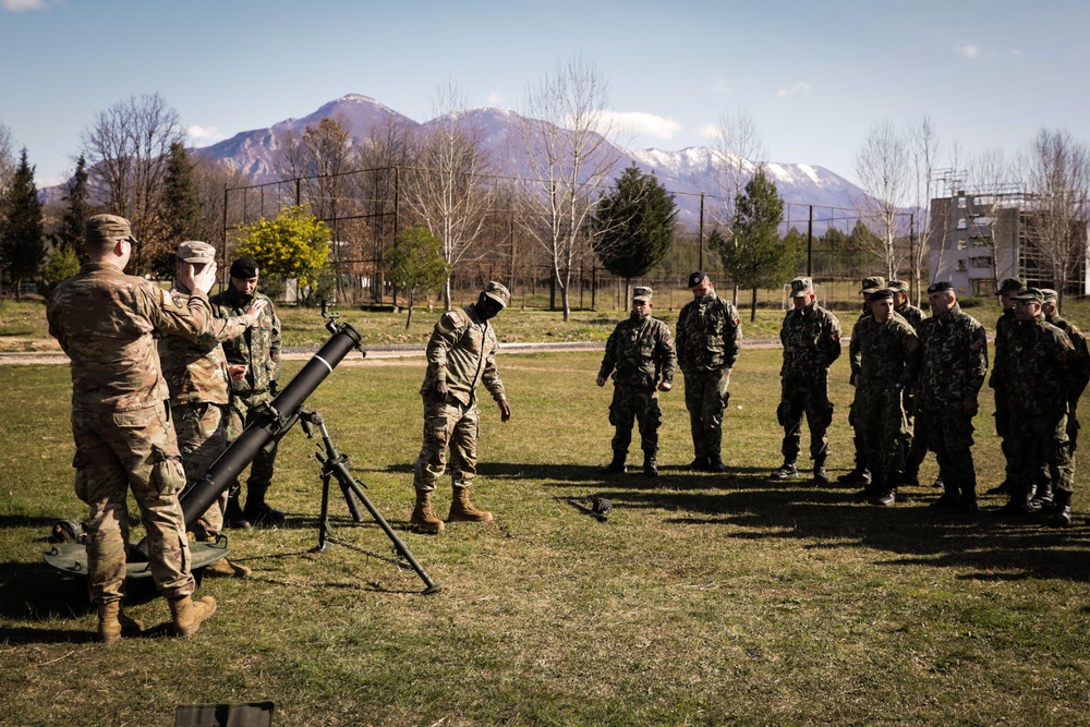 NJ Army National Guard Trains with Albanian Armed Forces