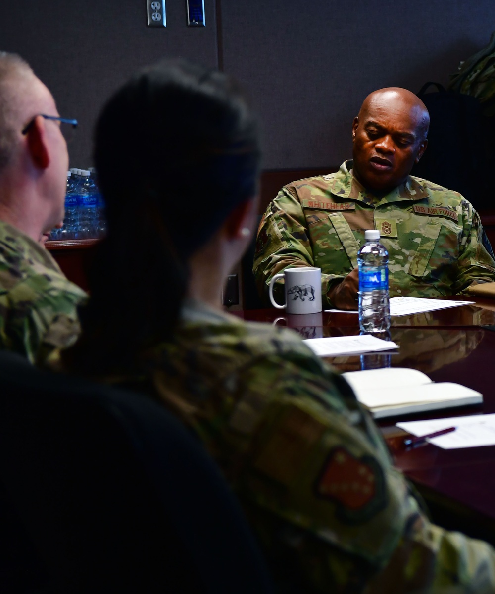 NGB Senior Enlisted Leader visits Alaska Guardsmen