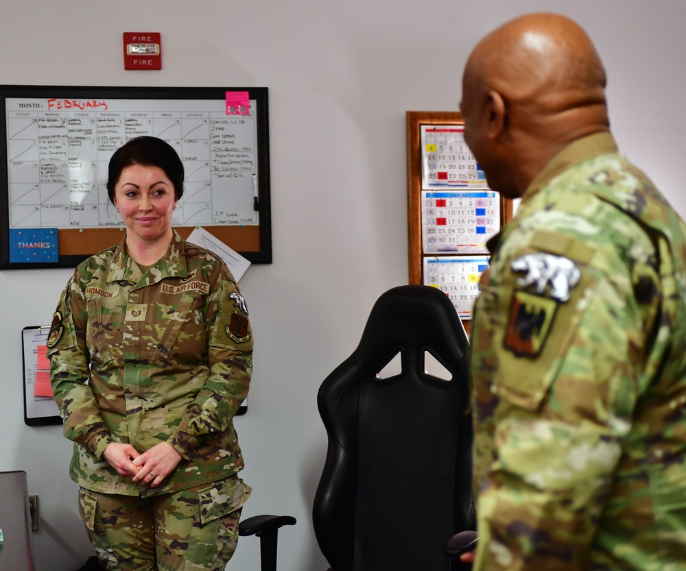 NGB Senior Enlisted Leader visits Alaska Guardsmen