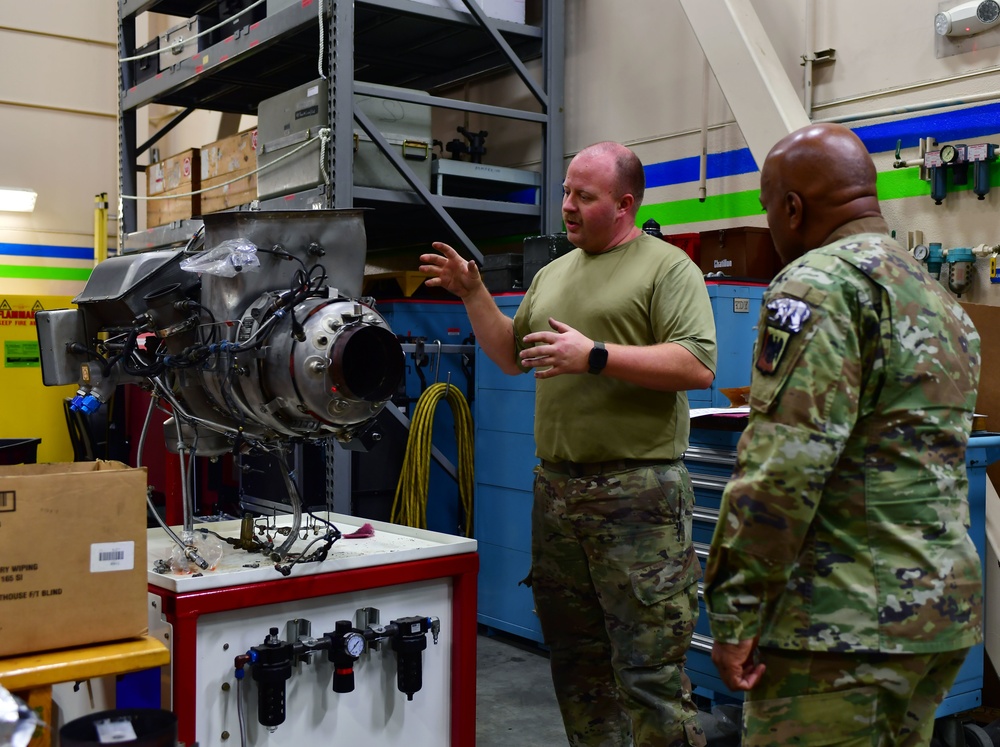 NGB Senior Enlisted Leader visits Alaska Guardsmen