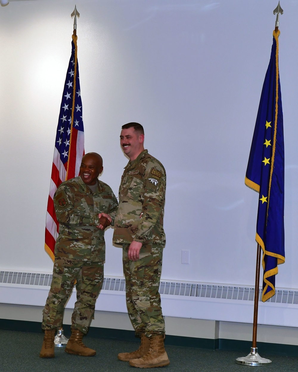 NGB Senior Enlisted Leader visits Alaska Guardsmen