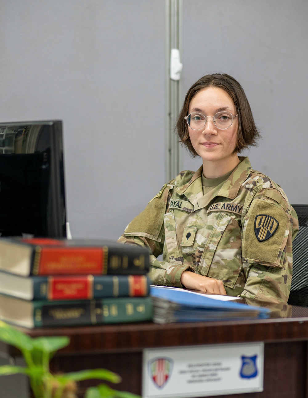SPC Deniz Sayal, Paralegal Specialist