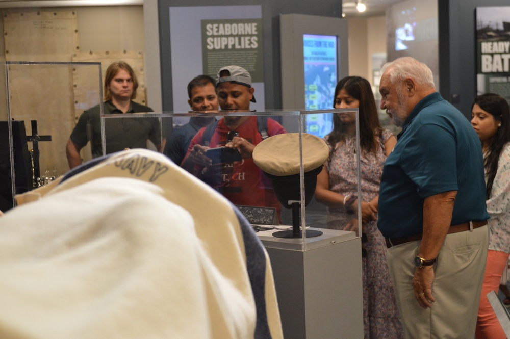 Naval Museum Volunteer in Action