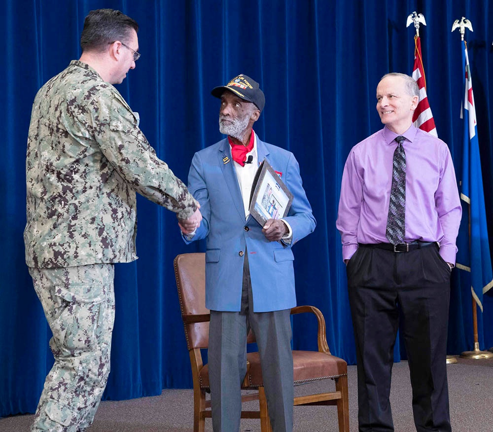 Tuskegee Airman discusses his distinguished service as part of NUWC Division Newport’s Black History Month celebration