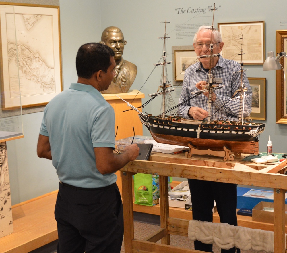 USS Constitution ship model