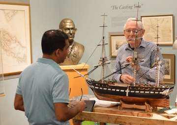 USS Constitution ship model