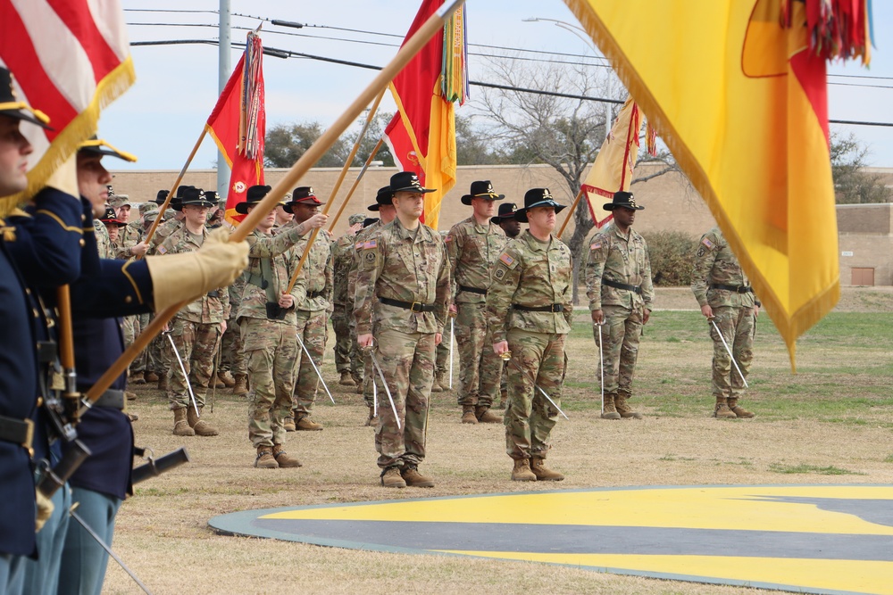 Greywolf Brigade Uncases Colors