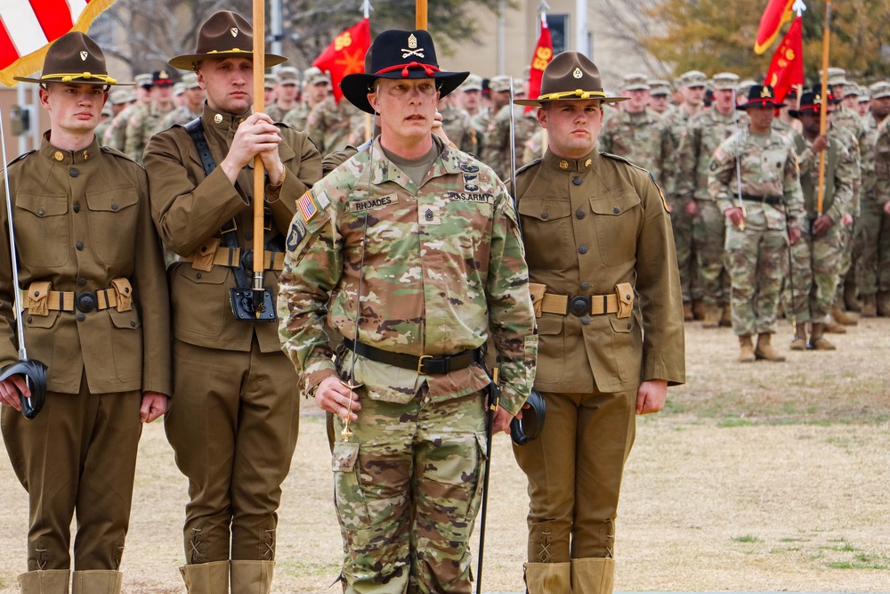 DIVARTY Welcomes New Command Sergeant Major