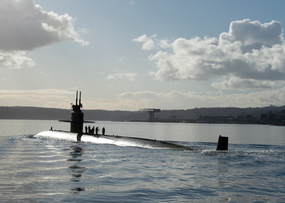 USS Key West Arrives in Bremerton