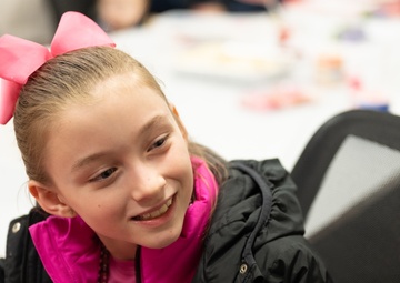 Valentine’s Day party for EFMP families at Travis AFB