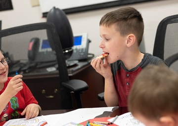 Valentine’s Day party for EFMP families at Travis AFB