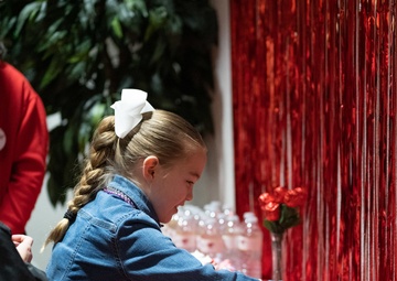 Valentine’s Day party for EFMP families at Travis AFB