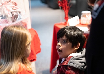 Valentine’s Day party for EFMP families at Travis AFB