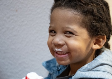 Valentine’s Day party for EFMP families at Travis AFB