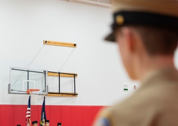 Military Volunteers Judge JROTC Competition in Shelton