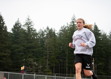 Military Volunteers Judge JROTC Competition in Shelton