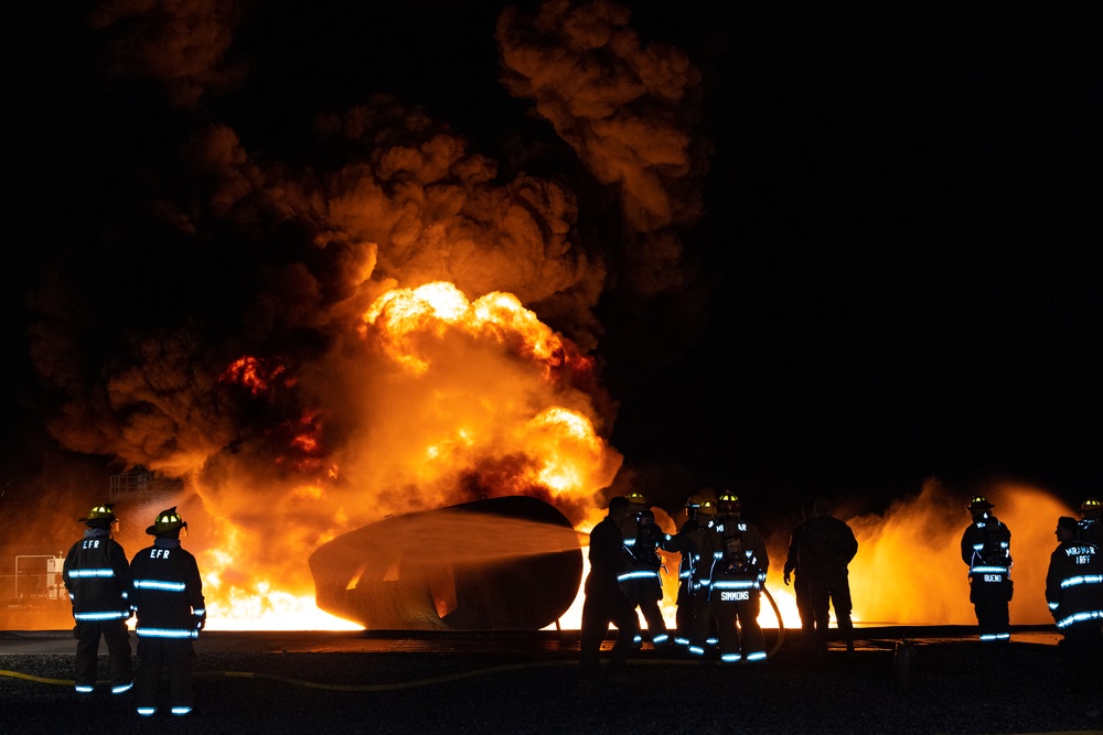 Marines Confront Fire during Exercise