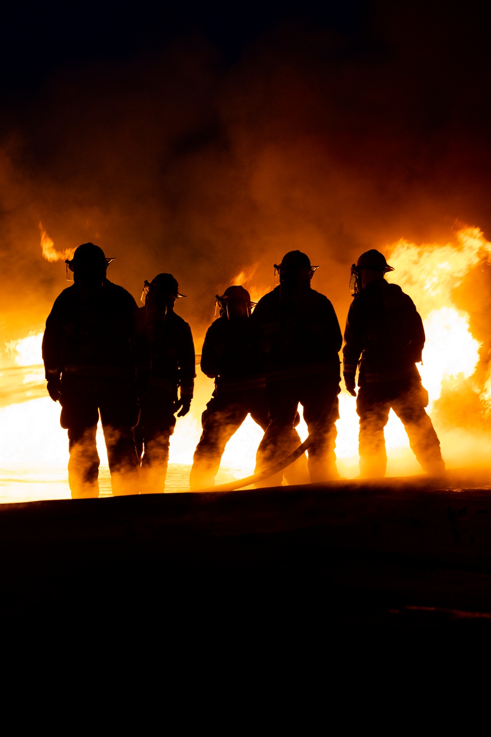 Marines Confront Fire during Exercise