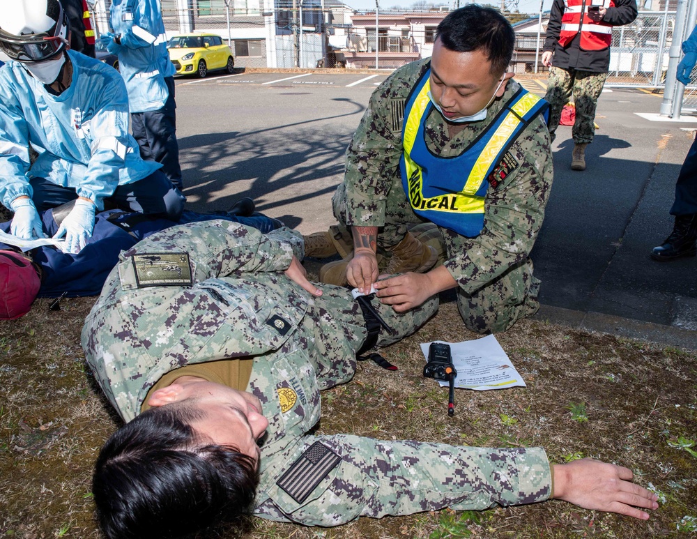 NAF Atsugi Active Shooter Exercise