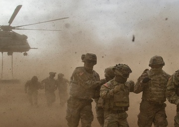 4th Brigade Support Batallion Sling Load Training