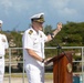 USS Emory S. Land's Change-of-Command Ceremony