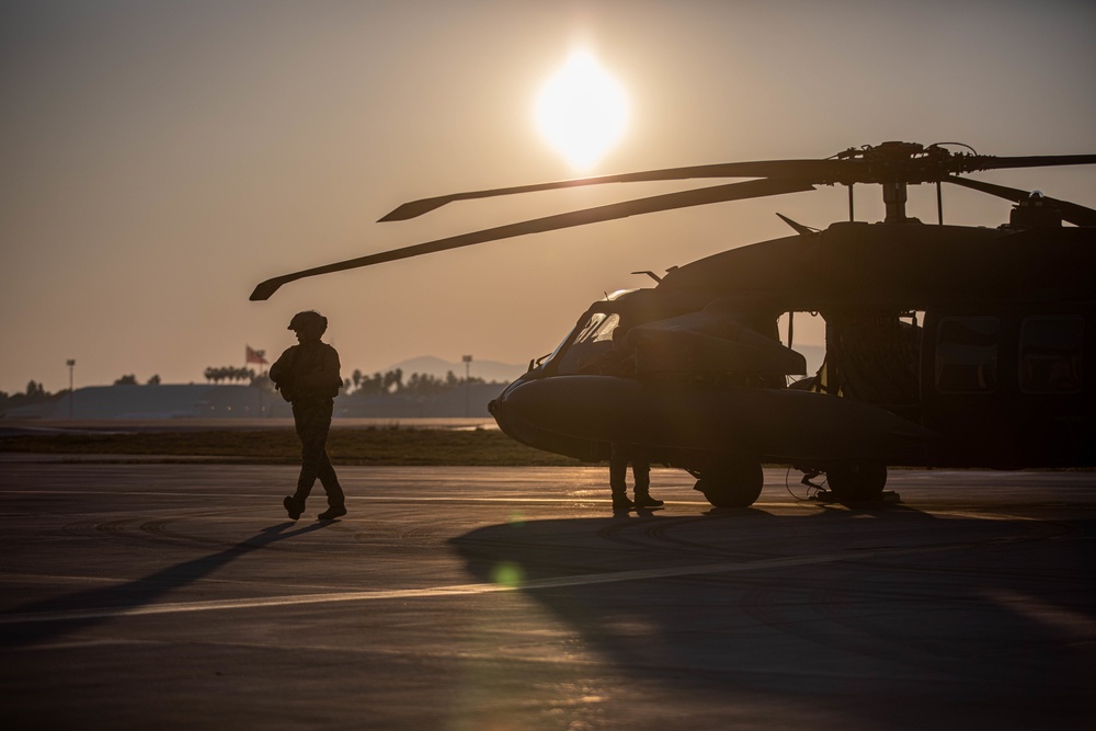 U.S. Army Pilot prepares for survey mission in Türkiye