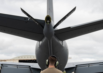 Going the distance: Tankers enable fighter support over Pacific