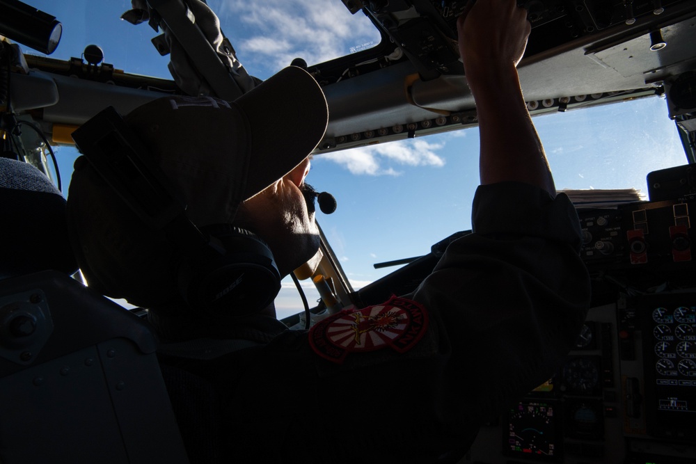 Going the distance: Tankers enable fighter support over Pacific