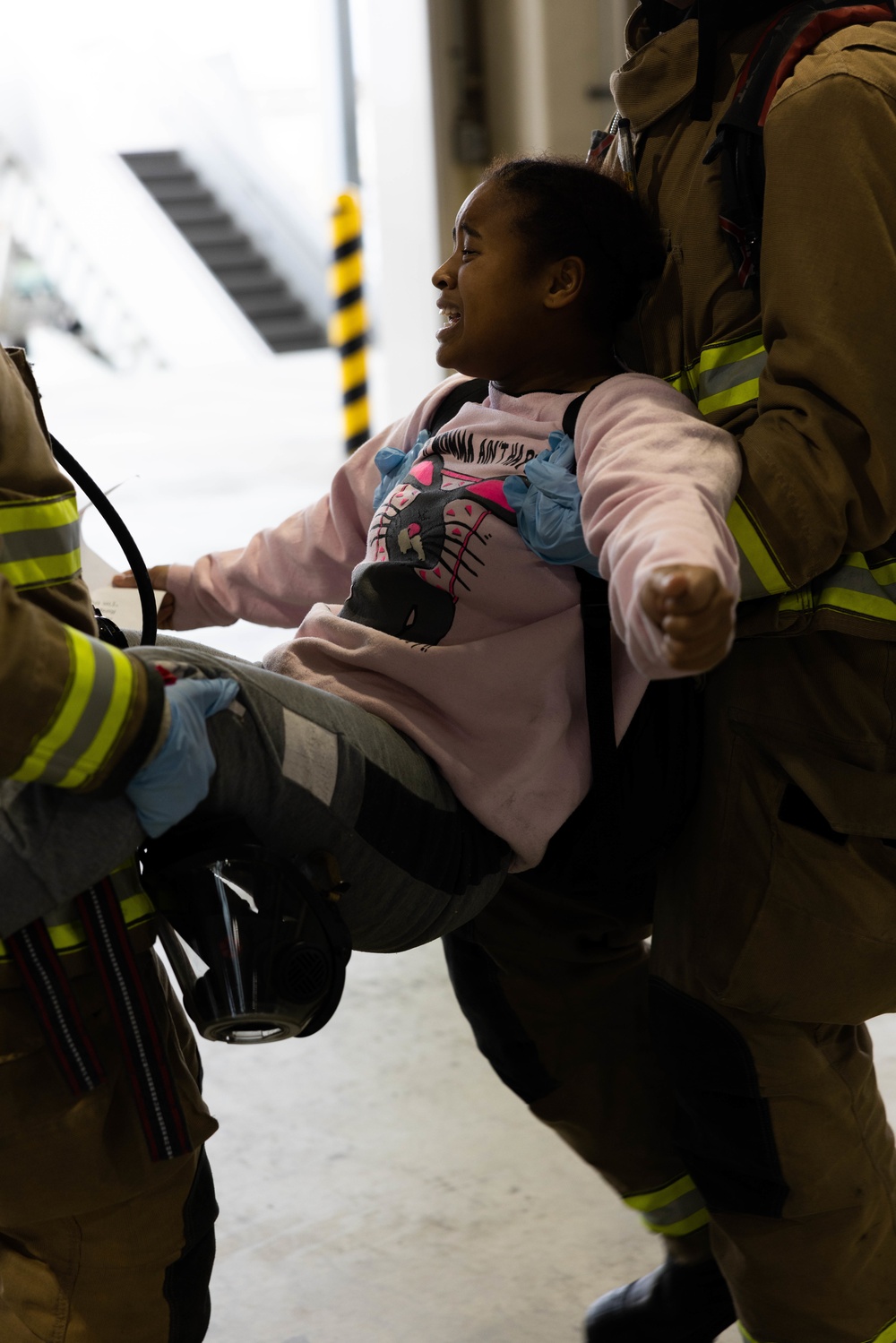 Until everyone's safe: Marine Corps Air Station Iwakuni emergency services personnel, Japan Maritime Self-Defense Force members participate in emergency response training