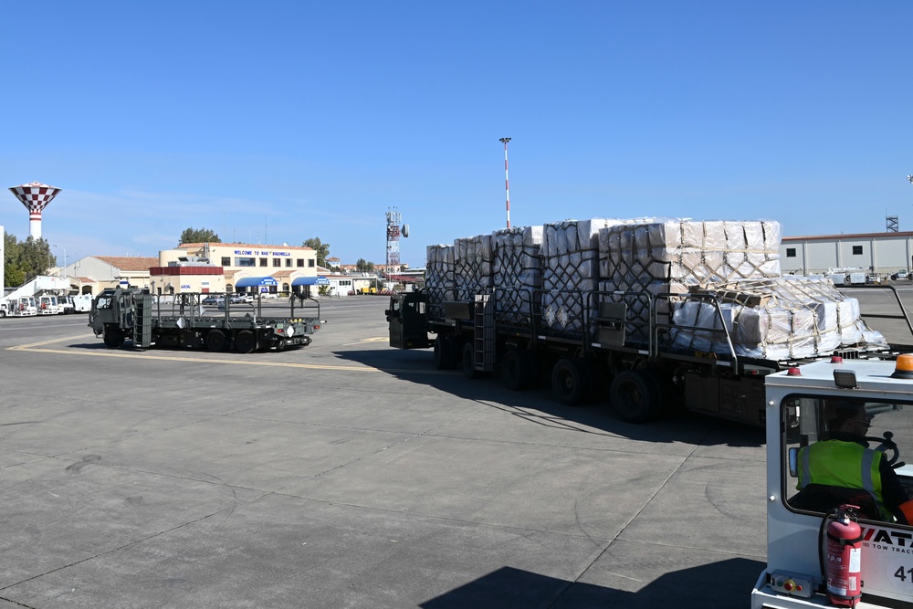 NAS Sigonella assists in humanitarian relief efforts for Türkiye