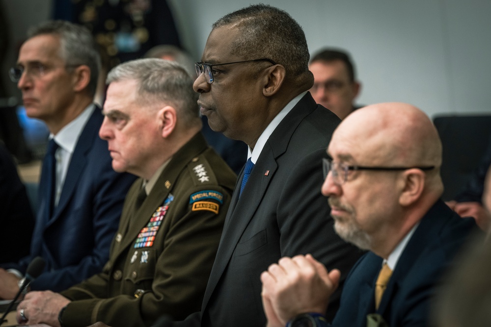 SECDEF Hosts 9th Ukraine Defense Contact Group