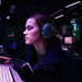 USS Antietam (CG 54) Sonar Technician (Surface) Interprets and Logs Sonar Information During Submarine Familiarization Exercise