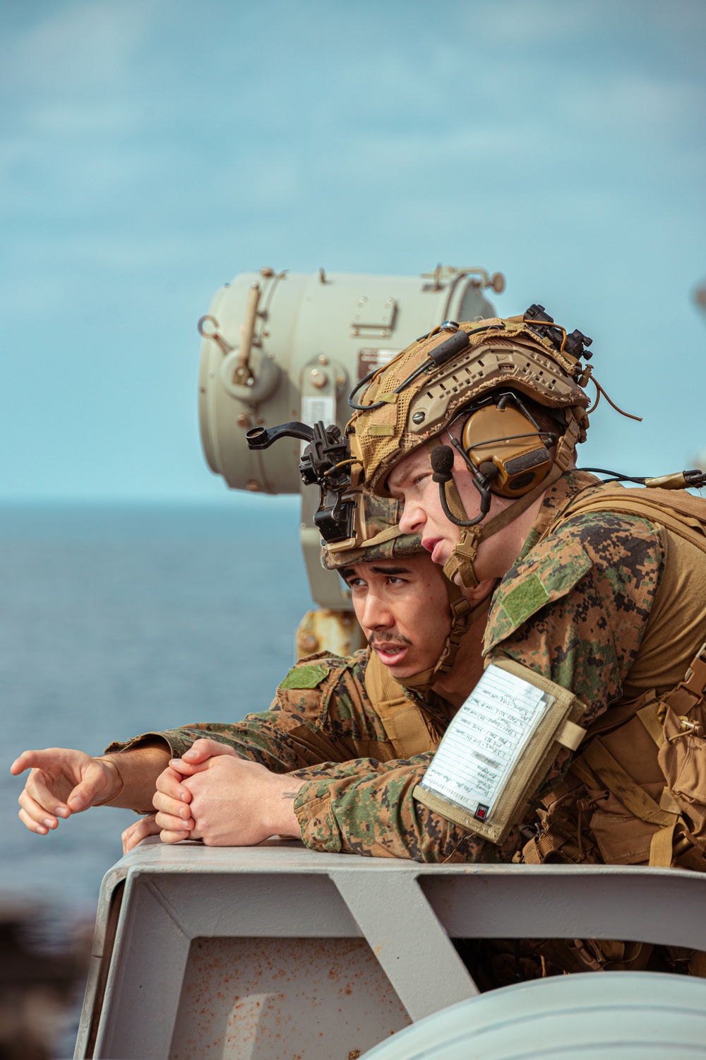 Scout Snipers Provide Overwatch for VBSS