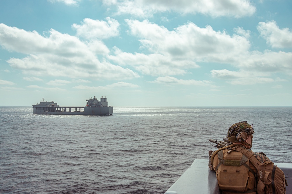 Scout Snipers Provide Overwatch for VBSS