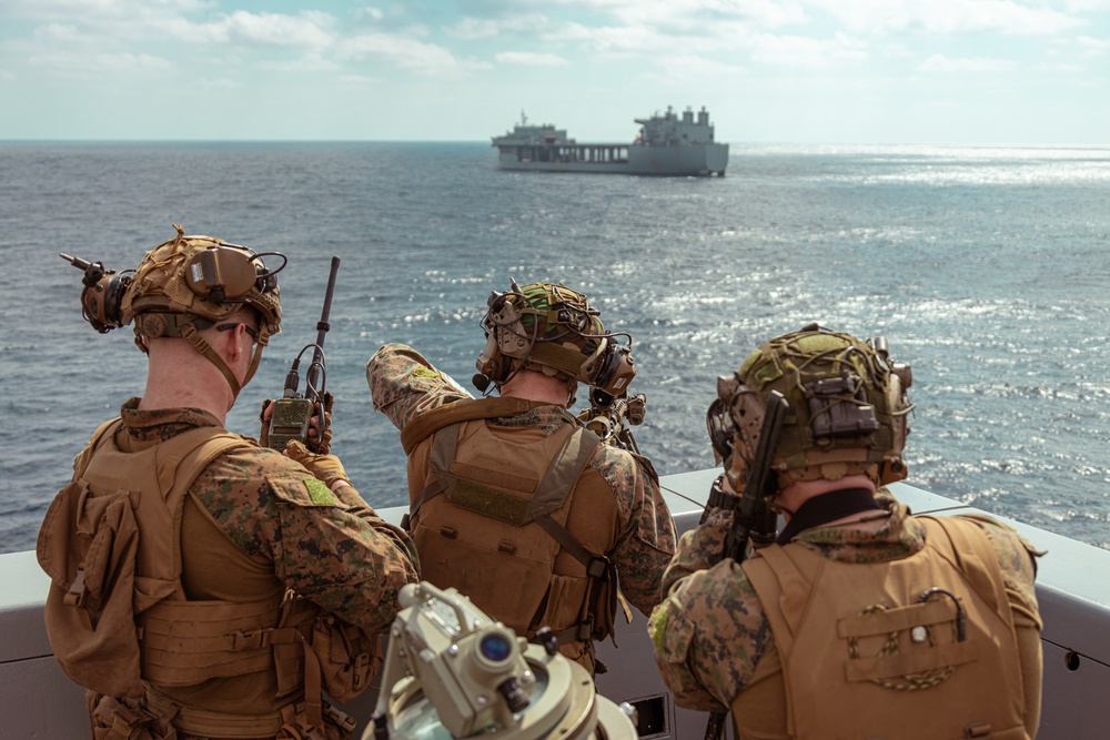 Scout Snipers Provide Overwatch for VBSS