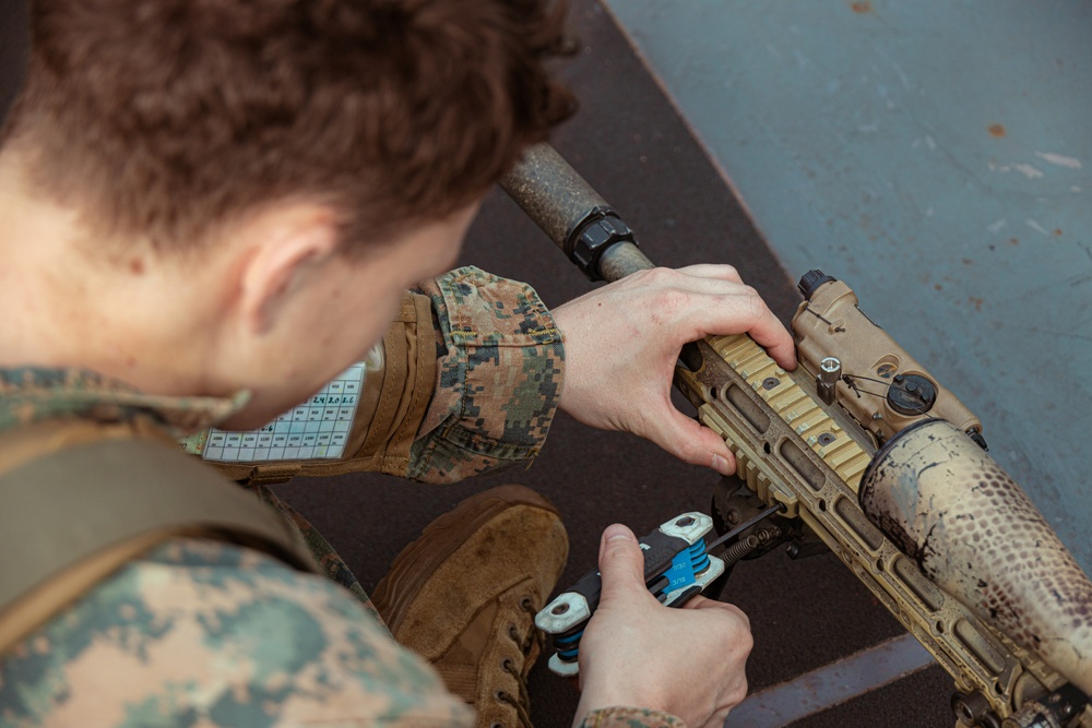 Scout Snipers Provide Overwatch for VBSS