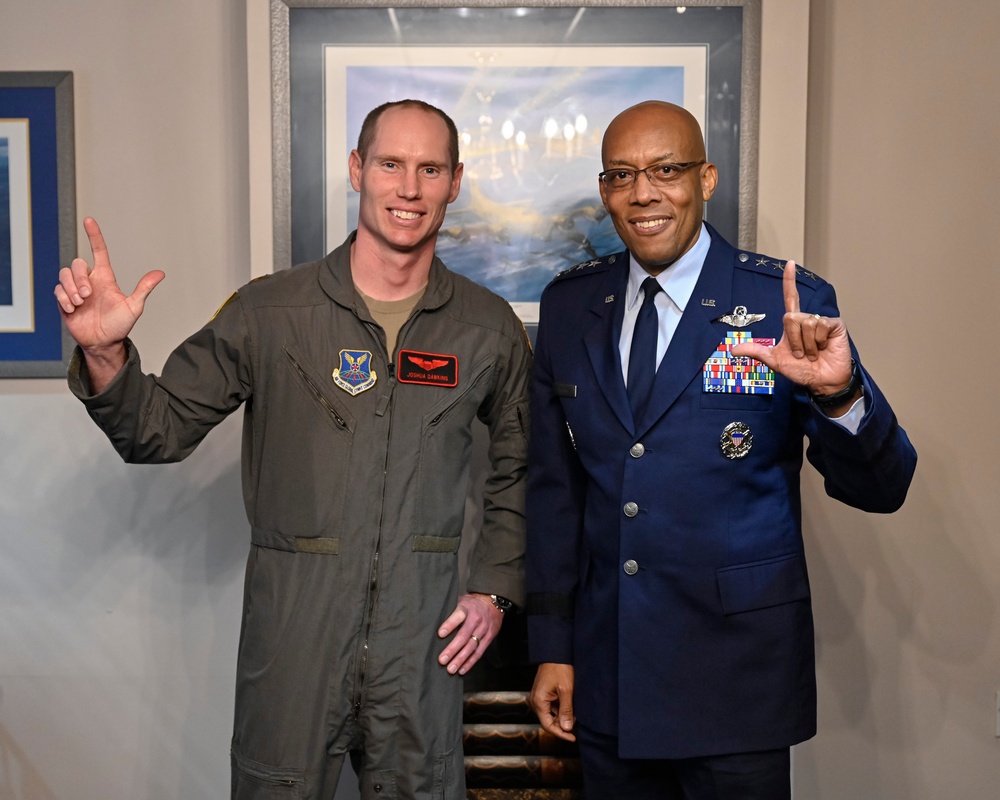 CSAF Brown hosts retirement for Lt. Gen. Dawkins