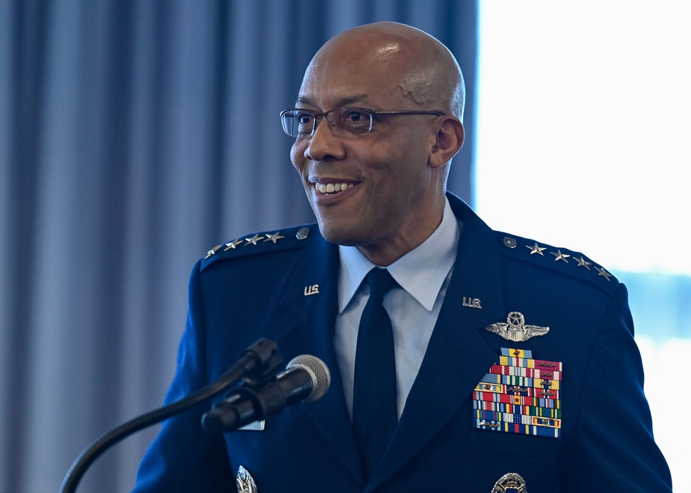 CSAF Brown hosts retirement for Lt. Gen. Dawkins