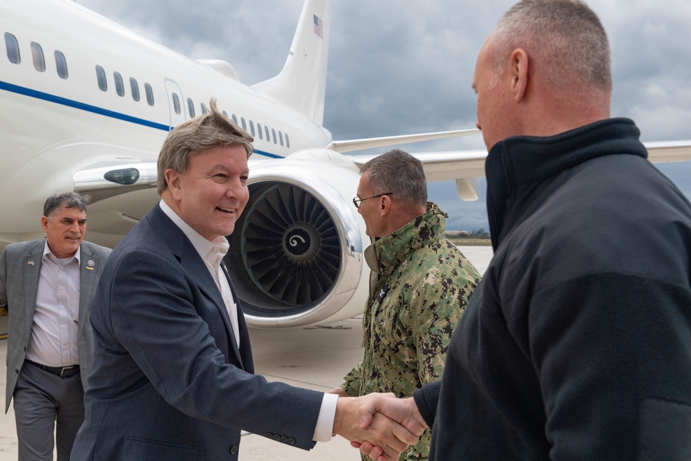 Congressional Armed Services Committee visits NSA Souda Bay