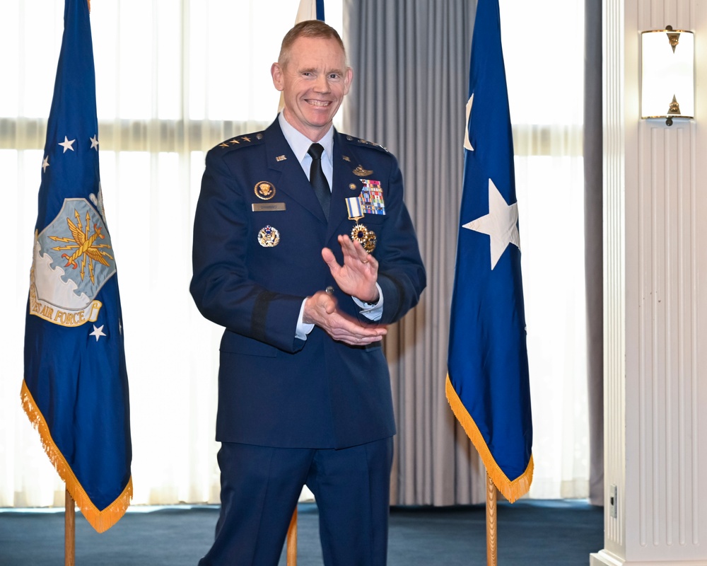 CSAF Brown hosts retirement for Lt. Gen. Dawkins