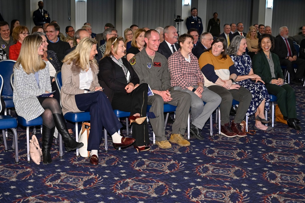 CSAF Brown hosts retirement for Lt. Gen. Dawkins