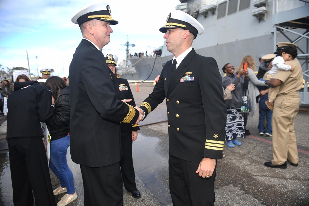 USS The Sullivans (DDG 68) Returns Home to Mayport