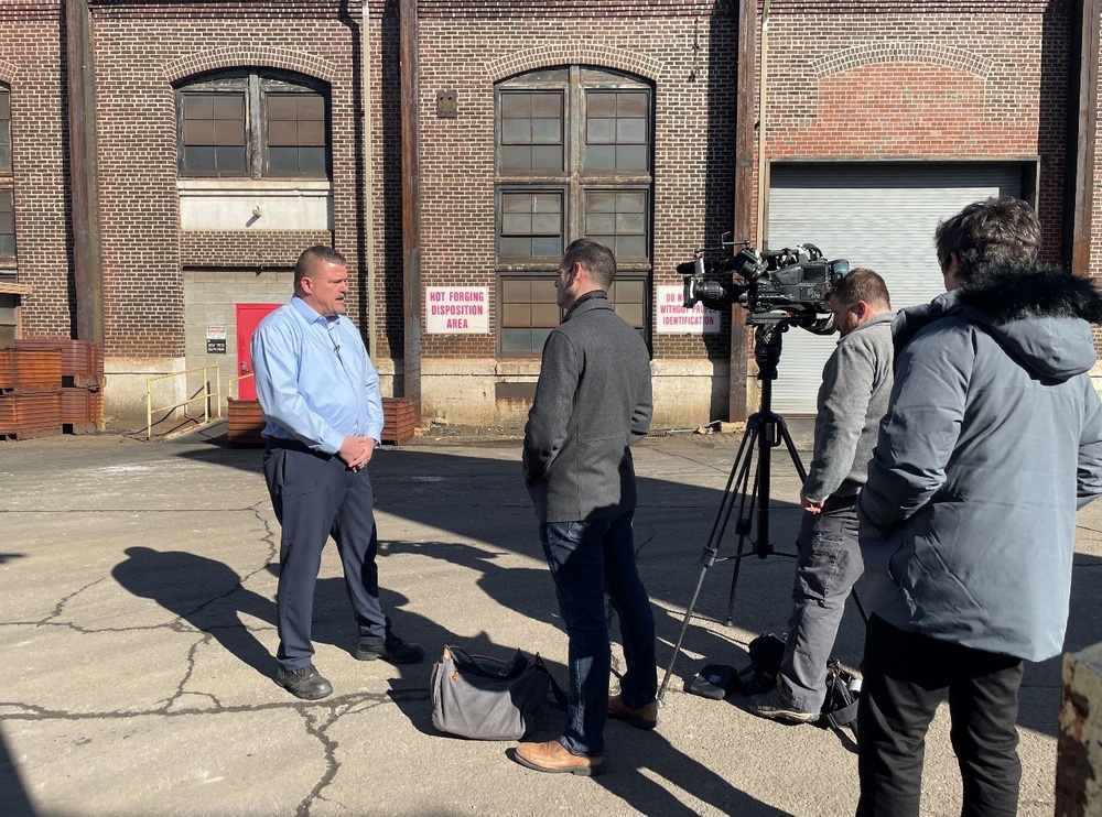 Nine global media outlets take tours at two JMC subordinate installations