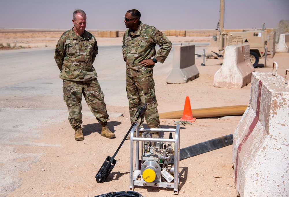 COMACC visits Prince Sultan Air Base