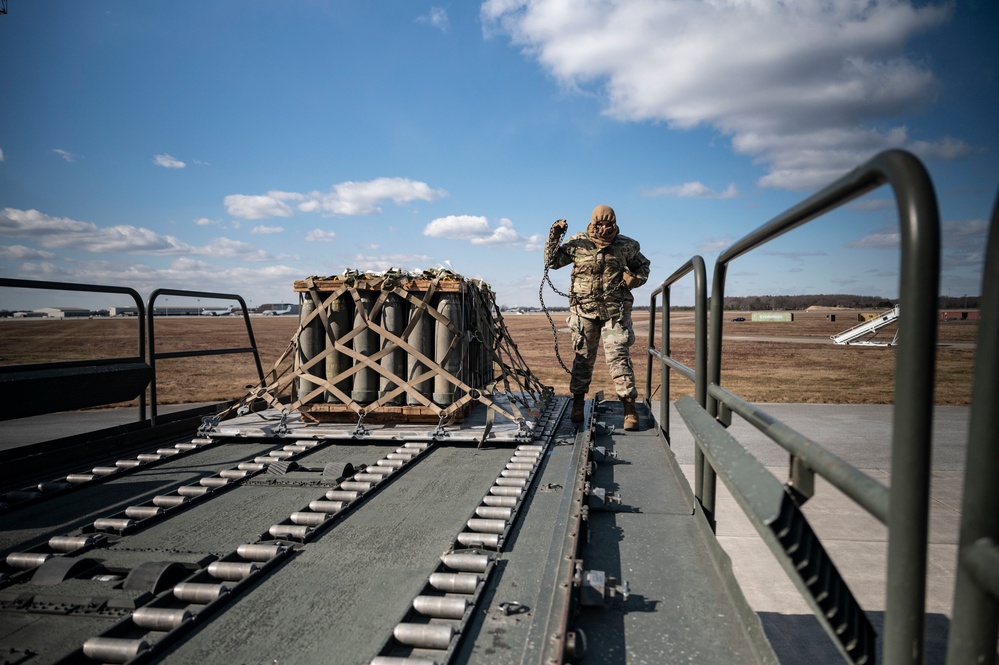 Dover AFB continues support of Ukraine security assistance mission