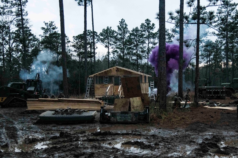 NMCB 133 Conducts a Field Training Exercise
