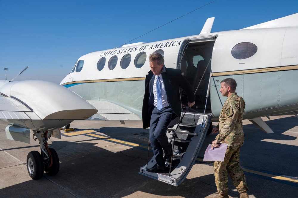 U.S. Ambassador to Türkiye visits Incirlik AB after Earthquakes